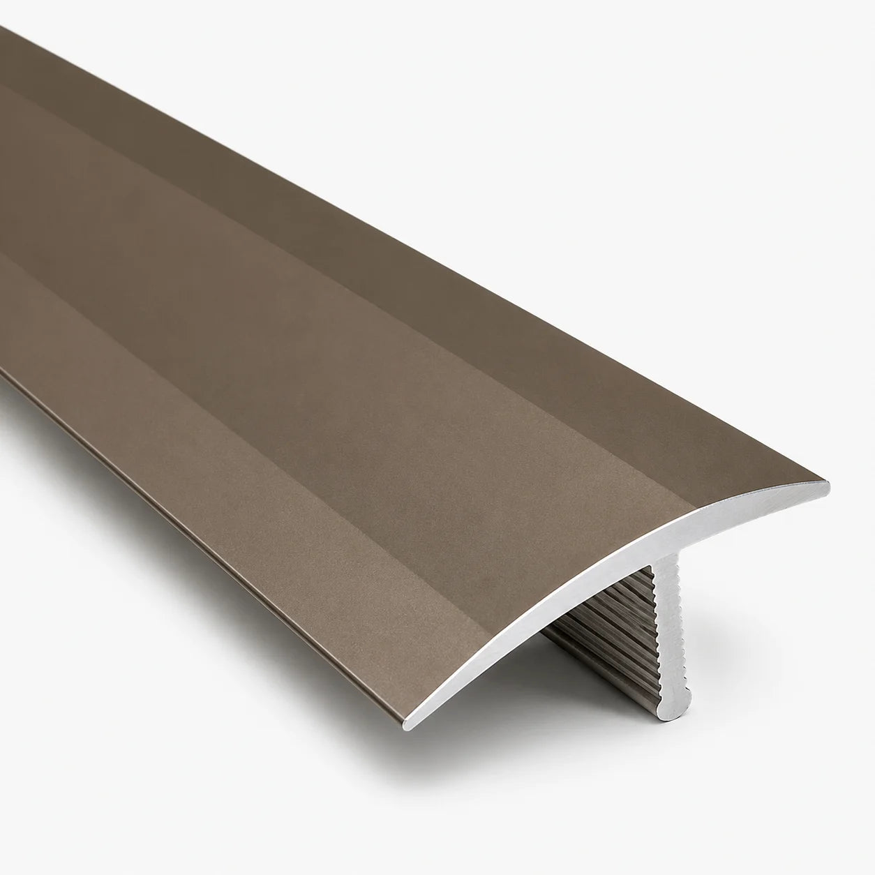 26mm Anodised Aluminium T-Joint Tile Transition Profile champagne finish